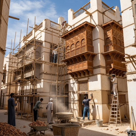 ترميم منازل بالرياض بحي الخليج : استثمار في الراحة والقيمة